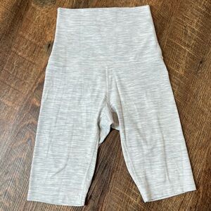 Lululemon Athletica Striped Gray Leggings